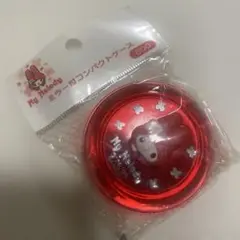 My Melody コンパクトケース 赤 レア　未使用