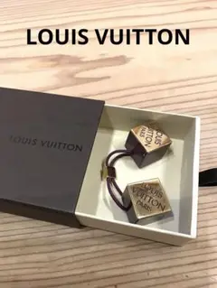 美品LOUIS VUITTONヘアキューブゴム パープル