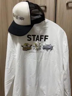 阪神タイガース優勝パレードスタッフジャケット&amp;キャップ 非売品】優勝パレード スタッフジャンパー 阪神 オリックス 帽子