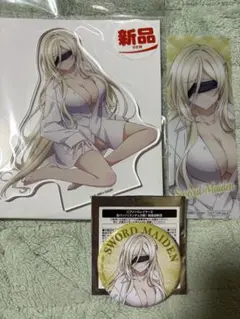 ゴブリンスレイヤーⅡ 剣の乙女 アクリルスタンド・缶バッジ・クリアしおりセット
