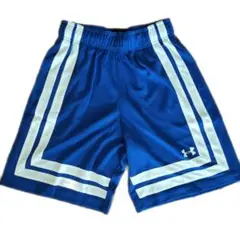 UNDER ARMOR アンダーアーマー　ブルー バスケットボールパンツM