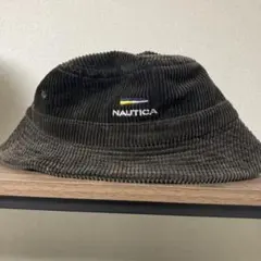 NAUTICA コーデュロイ バケットハット ブラウン