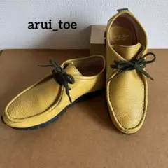 【arui_toe アルイトウ】本革　レースアップ　モカシン　23.5
