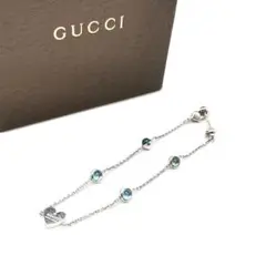 美品 グッチ GUCCI ブレスレット シルバー 03-21120277