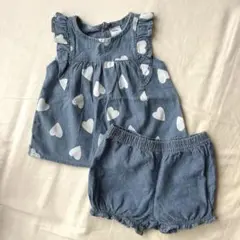 carter's カーターズ セットアップ 6M 60〜70 ブラウス ブルマ