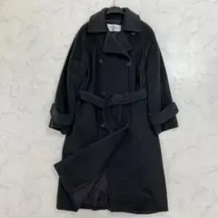 Max Mara カシミヤ混 ベルト付きロングコート 36
