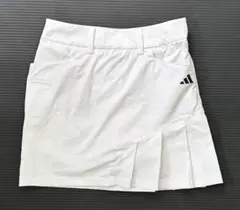 adidas レディース ゴルフスカート フレア　L ホワイト