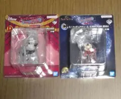 一番くじ Disney FANTASIA ミニフィギュアチャームC賞&D賞セット