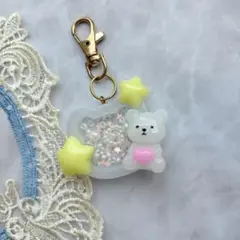 ハンドメイド シャカシャカキーホルダー