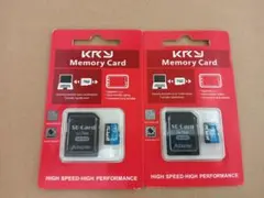 新品未開封　64GB 　マイクロSD　アダプター付き　2本
