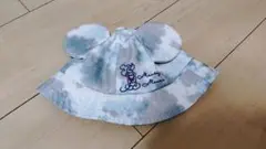 ミッキー耳付きタイダイ柄バケットハット　48センチ