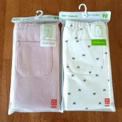 【新品未使用】ユニクロ　レギンス　90