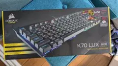 Corsair K70 LUX RGB メカニカルキーボード 日本語レイアウト