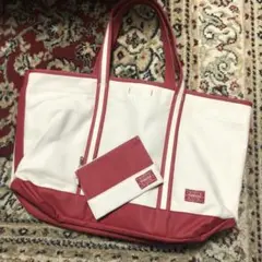 吉田カバン / ポーター / キャンバス トートバッグ ミニポーチ