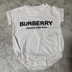 BURBERRY ホワイトロンパース 6ヶ月