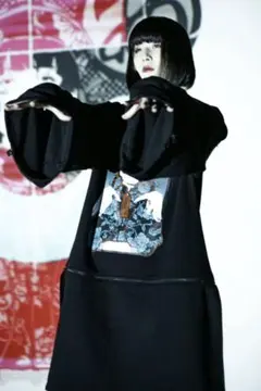 【美品】0658×majiko【殭屍 high neck pullover】