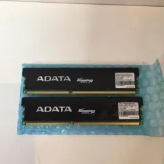 【動作チェック済】ADATA デスクトップ用 DDR3メモリ 2GB 2枚組
