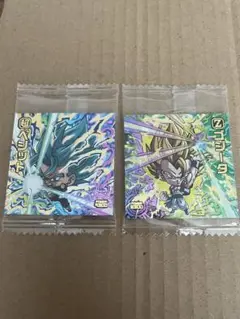 ドラゴンボールシールウエハース ベジット ゴジータセット