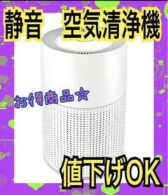 空気清浄機 新品 コンパクト 静音 花粉 PM2.5 ほこり カビ