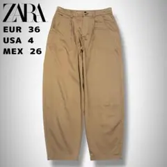 ZARA ザラ プリーツ ワイド スラックス バルーン テーパード アーカイブ
