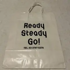 Ready Steady Go! ショップ袋 約40cm x 30cm
