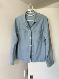 ユニクロ UNIQLO デニムシャツ プルオーバーブラウス シャツ