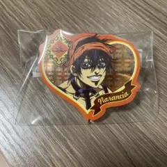 ジョジョ5部　ナランチャ　ハート型缶バッジ