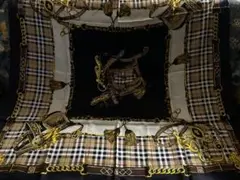 Burberry シルクスカーフ チェック柄 新品未使用品