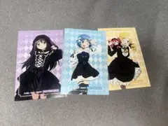 まどか☆マギカ ドンキ 特典 キャラクターカード 3枚セット
