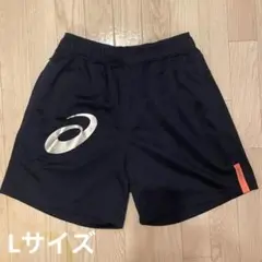 ASICS×ballaholic メッシュ ショーツ Lサイズ ネイビー