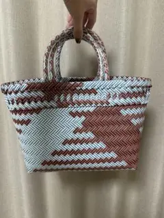 Mekearibag(Size: S) Yasashii Blue×Fig