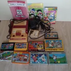ファミリーコンピュータ 本体 ゲームソフト9本セット