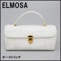 ■ 46571★年 ELMOSA エルモーサハンドバッグ オーストリッチ