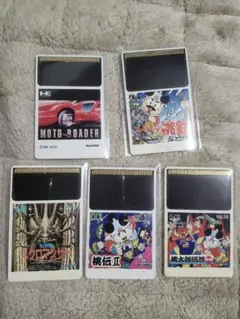 PCエンジン HuCARDソフト 5本セット