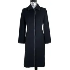 ナチュラルビューティ【M】カシミヤ混♡ステッチ使い♡ロングコート