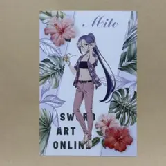 SAO ポスカ ポストカード アニメガ ソフマップ ミト