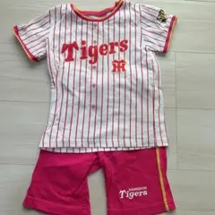 タイガース ユニフォーム 野球 ユニフォーム キッズ ピンク
