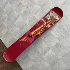 joyride スノーボード ボード 板 139cm 貴族柄 馬 ホース 赤