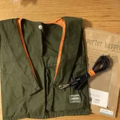 週末値下げ中 PORTER BAGGERポーター バガー エコバッグ オリーブ