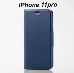 iPhone 11 Pro 手帳型 ケース おしゃれ かわいい 高品質 ネイビー