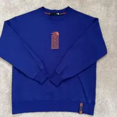 【THE NORTH FACE】✨RAGE SWEATCREW Sサイズ ブルー
