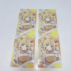 7周年記念 キャラクターカード 4枚セット 星川サラ