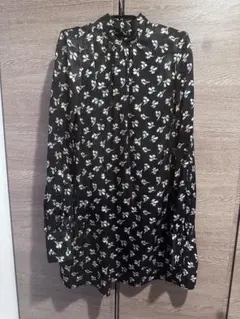 Marc Jacobs シルク花柄長袖ワンピース