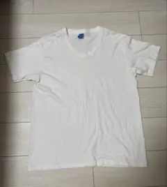 Good On Vネック Tシャツ カットソー 半袖 白 L