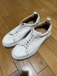 ボエモス BOEMOS BM-4891 WH 本革スニーカー