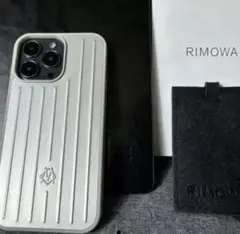 新品、RIMOWA iPhone 16 Pro ケース シルバー A