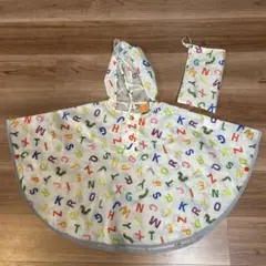 レインコート　レインぽんちょ　サイズ90 はらぺこあおむし
