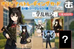 オリジナルトレーディングカード Vol.1 学乱戦記 全4種+シークレット1種