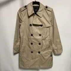 COACH コーチ トレンチコート サイズS F34025 ベージュ レディース