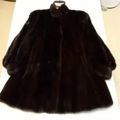 美品✨Black Jewel 107 リアルミンク ロングコート 逆毛 美品✨Black Jewel 107 リアルミンク ロングコート 逆毛